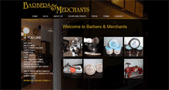 Desktop Screenshot of barbersandmerchants.co.nz